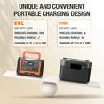 thumbnail image 5 of EBL 500W Portable Power Station Solar Generator - 519.4Wh Power Battery for Camping Outdoor Activities, 5 of 6