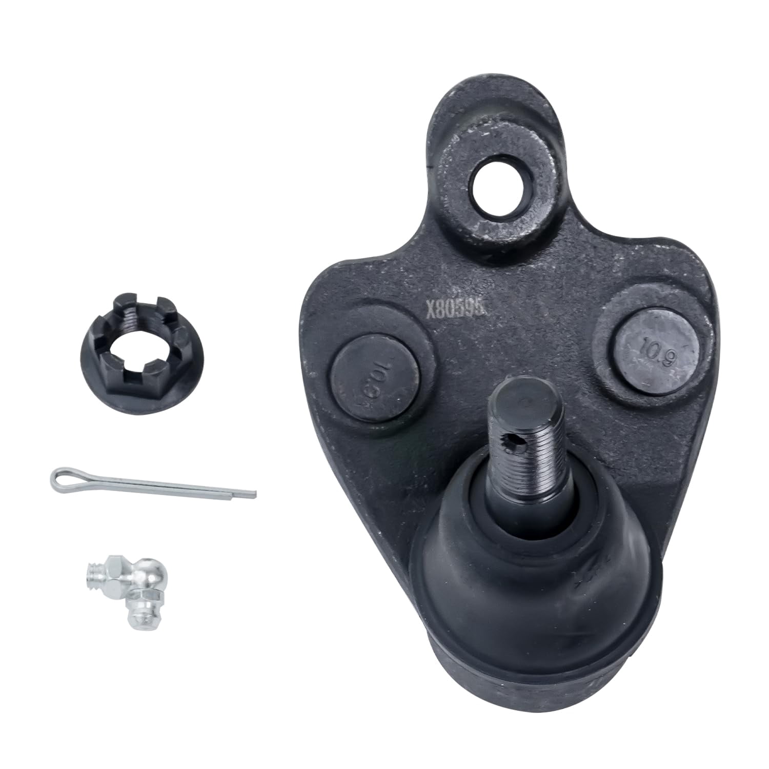 Detroit Axle - 2pc Front Ball Joints for Toyota Corolla Matrix Scion tC Pontiac Vibe, 2 Lower Ball Joints Replacement