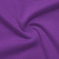 thumbnail image 5 of Leadingstar Women Solid Long Sleeve Elastic Waist Wrap V-Neck Fit Flare Dress Burgundy L, 5 of 9