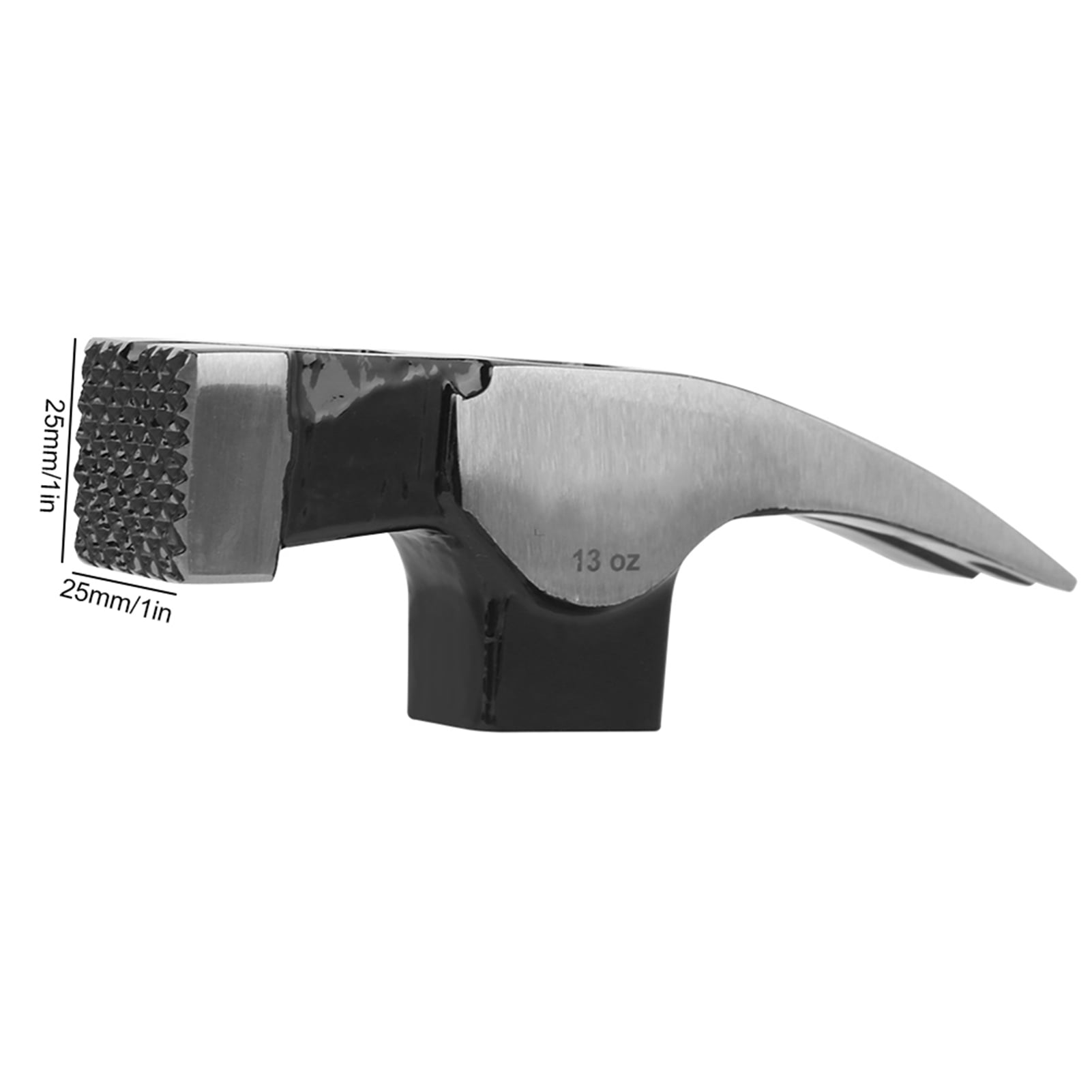 STARWORK 20 oz Hammer with Comfort Grip, Nailing Hammer Steel Head Steel  Handle, AntiVibe, Rip Claw