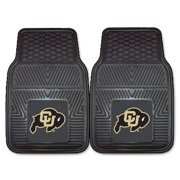 Fanmats 10313 Colorado Buffalos Heavy Duty Vinyl Floor Mat Set - 2Pc