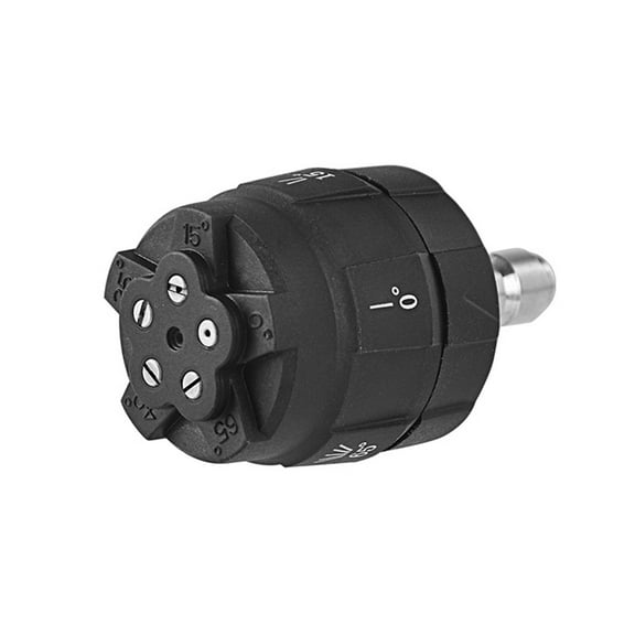 JUNGLEFLASH 5-in-1 Adjustable Pressure Washer Nozzle for 1/4inch High Pressure Cordless Cleaner Water Gun Parts Car Accessories