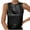 Black, variant on Mock Turtle Neck Tank Tops for Women's Velvet Shiny Party Blouse Back Keyhole Work Sleeveless Shirts