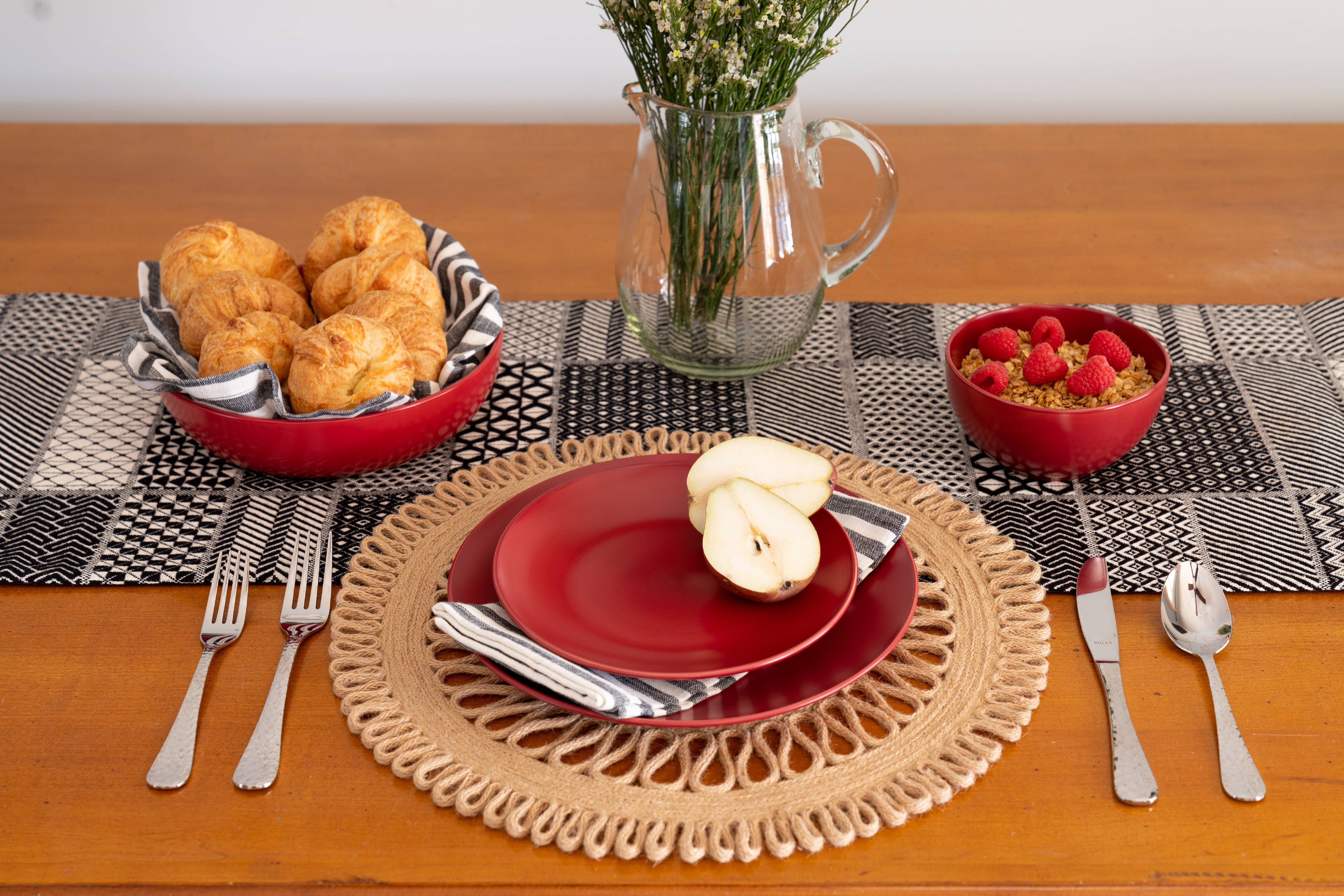 10 Strawberry Street Wazee Matte Salad Plate, Set of 6