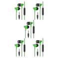 thumbnail image 3 of maskred Phone Music Wired Earphone In -ear Wire Control Cellphone 3 .5mm Plug Earbuds Headset 70cm 5Set, 3 of 6