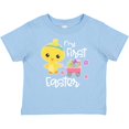 thumbnail image 3 of Inktastic My 1st Easter with Baby Chick and Eggs in Wagon Boys or Girls Baby T-Shirt, 3 of 5