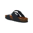 thumbnail image 4 of Sandalias Mujer Plataforma Baja Tipo Piel Hebillas Ajustables negro 25 Gosh 052D2R, 4 of 7