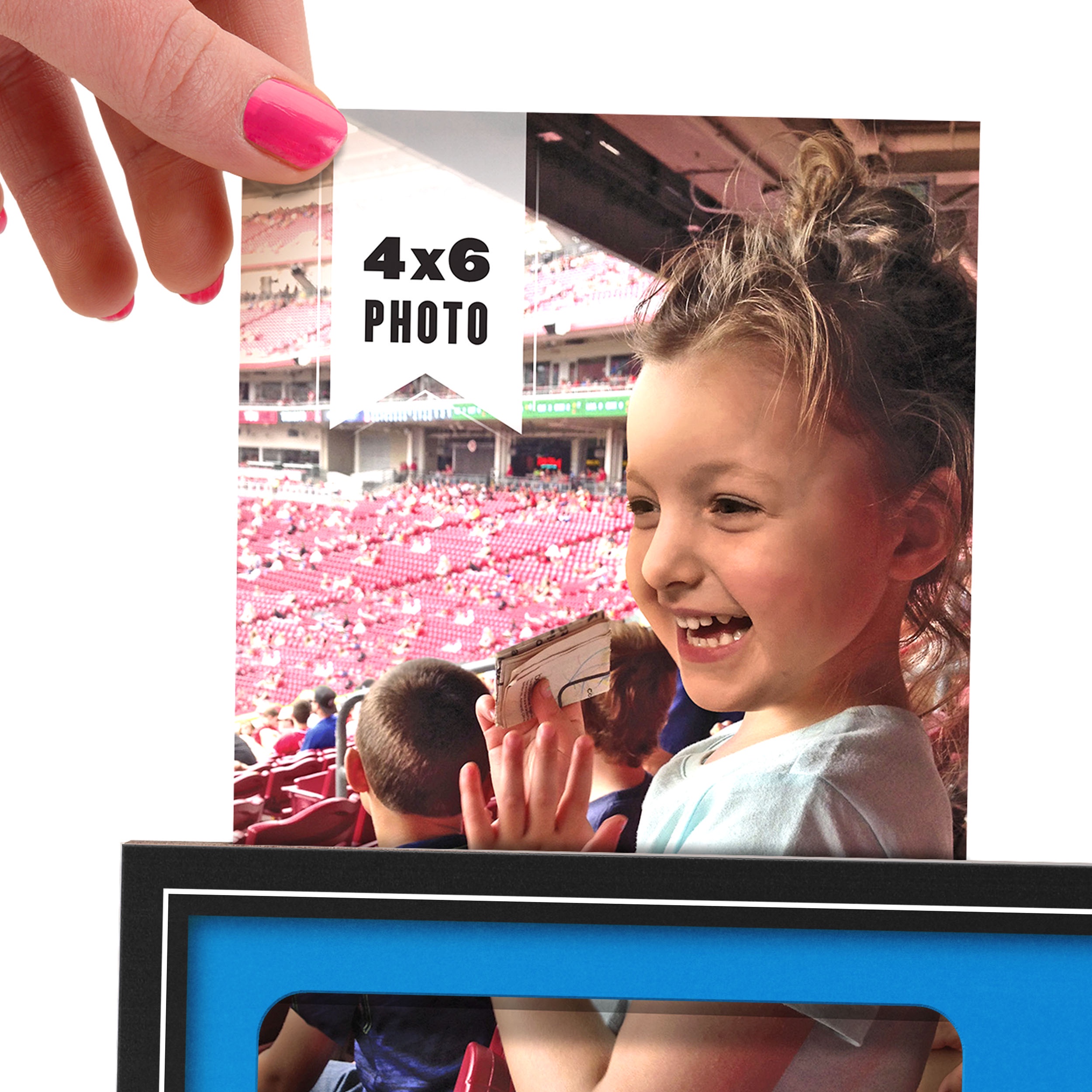 Miami Marlins 3D Logo Picture Frame