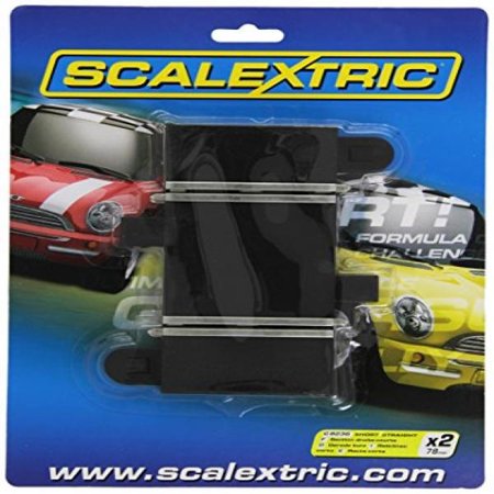 Scalextric C8236 Track Short Straight 3 inches (Best Scalextric Track Layouts)