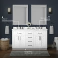 thumbnail image 5 of Ove Decors Athea 60 W x 22" D Freestanding Bathroom Vanity with Double Sink, Pure White, 5 of 13