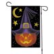 thumbnail image 1 of Jardín De Halloween Bandera De Vacaciones De Lino De Doble Cara Decoración De Patio Para Vallas Paredes De Ventanas Noticed HA041436-02, 1 of 6