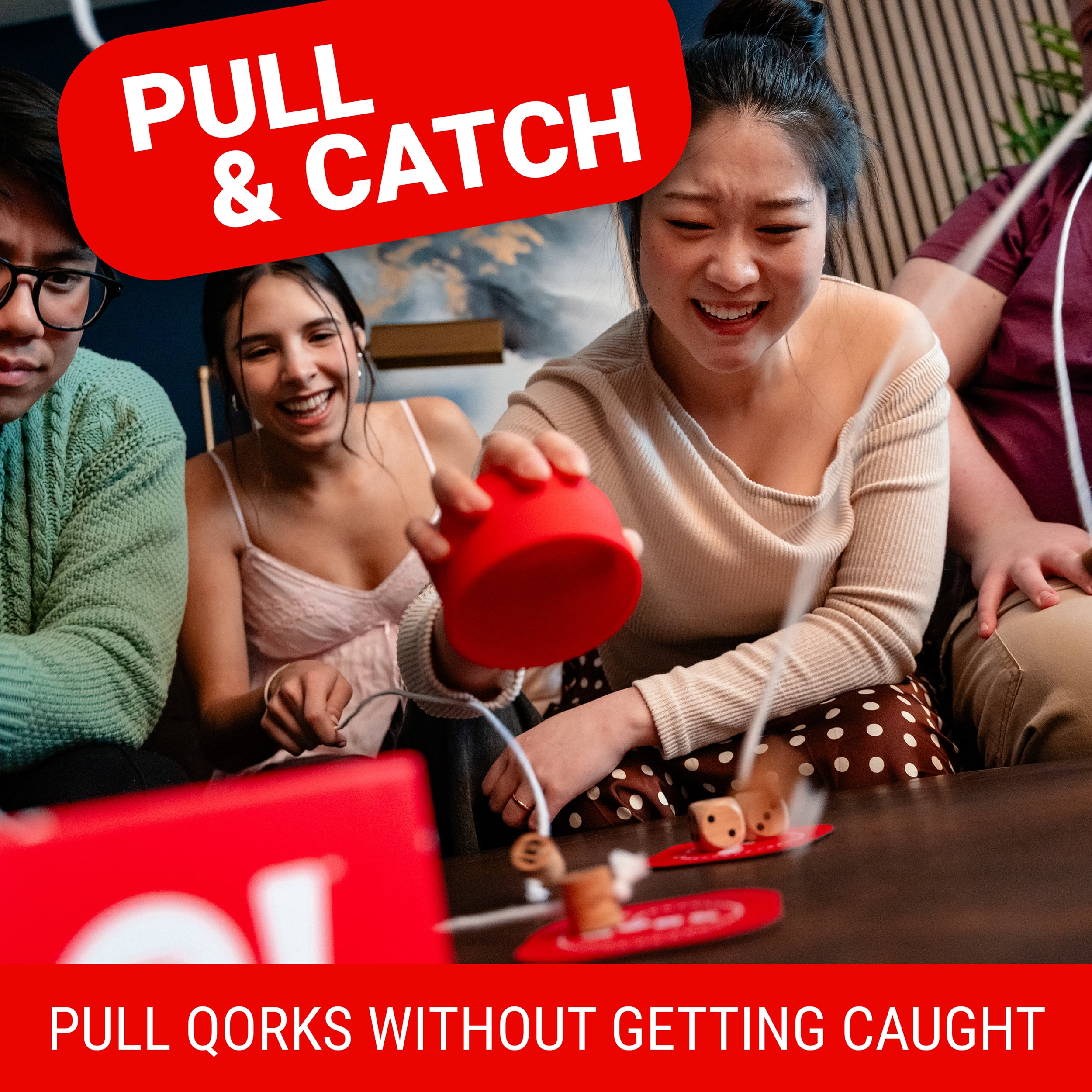Qork™, Fast-Paced Reflex Party Game by The Op Games (Walmart Exclusive)