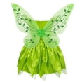thumbnail image 2 of Girls Princess Fairy Elf Costume Dress Fancy Halloween Birthday Party Outfit, 2 of 6
