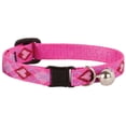 thumbnail image 2 of Breakaway Cat Collar with Bell by Lupine 1/2" Wide Puppy Love Design 8-12" Adjustable Length, 2 of 2