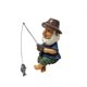 thumbnail image 1 of Adorno de jardín para exteriores, estatua de pesca, figura de resina, escultura enana para decoraciones de estanque, césped y patio XianweiShao  8390605665905, 1 of 1