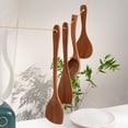 thumbnail image 4 of Xiao Hua Juego de utensilios de cocina de madera, 6 piezas, resistentes al calor y antiadherentes, apto para uso alimentario, apto para cocinas domésticas y restaurantes., 4 of 5