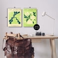 thumbnail image 4 of Stupell Industries Green French Museum Poster Text & Numbers Painting Wrapped Canvas Art Print Wall Art, 16 x 24, Set of 2, 4 of 8