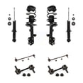 thumbnail image 1 of Transit Auto Front Rear Complete Suspension Strut & TOR sway Bar Link Kit (8Pc) for Car 2010 Pontiac Vibe FWD - Left Right Side (Driver Passenger) KSS-107727, 1 of 2