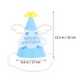 thumbnail image 2 of DEEPCRAFF Birthday Hat with Unique EVA Material Design, Ideal for Birthday Parties and Special Celebrations, Size 3, 2 of 8