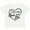 AA-White, variant on I Love My Oma and Opa in Black Chalk Heart Boys or Girls Toddler T-Shirt