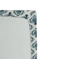 thumbnail image 2 of Ambesonne Victorian Fitted Sheet, Repetitive Art Damask, Twin XL Size, Cadet Blue Night Blue, 2 of 2