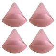 thumbnail image 1 of GUANGHONG 4pc Triangle Powder Puff Soft Powder Puffs for Face Powder Velour Makeup Puff with Triangle Shape Easily Get In the Corner of Eyes Nose Make Your Skin Looking, 1 of 7