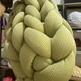 thumbnail image 2 of New Striped Core Spun Crochet Yarn Ice Silk Feeling Polyester Cotton Rope for Handbag Pet Nest Fashion Home Decoration, 2 of 7