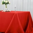 thumbnail image 6 of Balsa Circle 90" x 132" Premium Polyester Rectangular Tablecloth Table Linens Red, 6 of 8