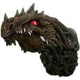 thumbnail image 2 of Ebros Dryad Greenman Dragon Wall Decor with Red LED Illuminated Eyes Sculpture, 2 of 6