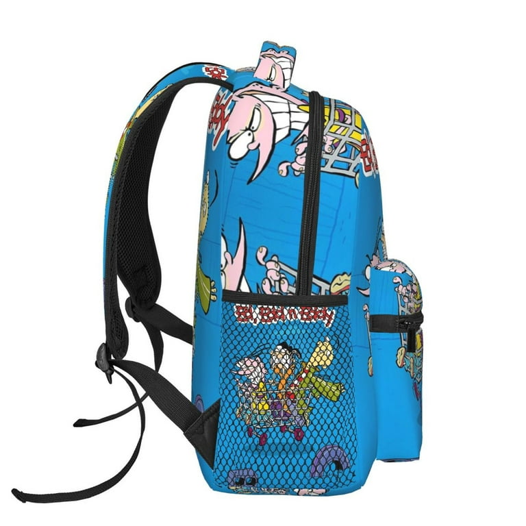 Ed, Edd N Eddy Backpack Travel Laptop Backpacks Large Capacity