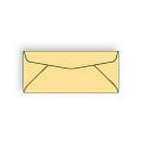 No. 9 Prism® Buff Colored Envelopes, 3-7/8" x 8-7/8", Acid Free 24-lb Pastel Sulphite, Vellum Finish, FSC® Certified - Box of 500 Envelopes