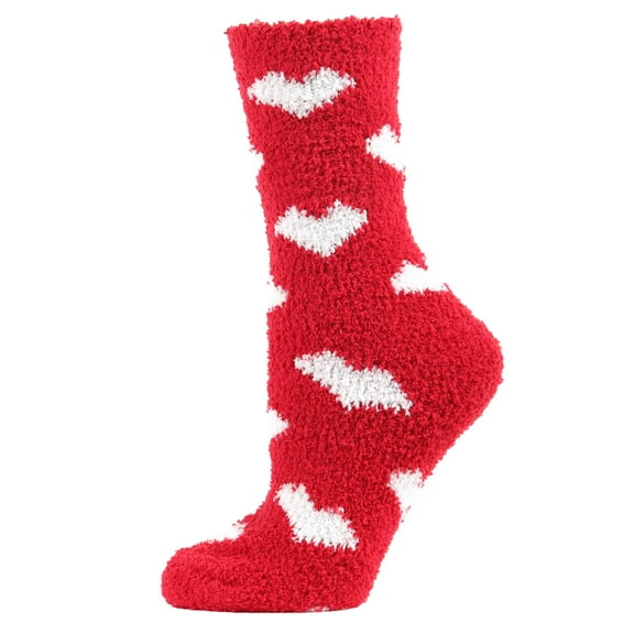 MeMoi I Woof You Cozy Socks & Gift Bag Set, One Size, Gray