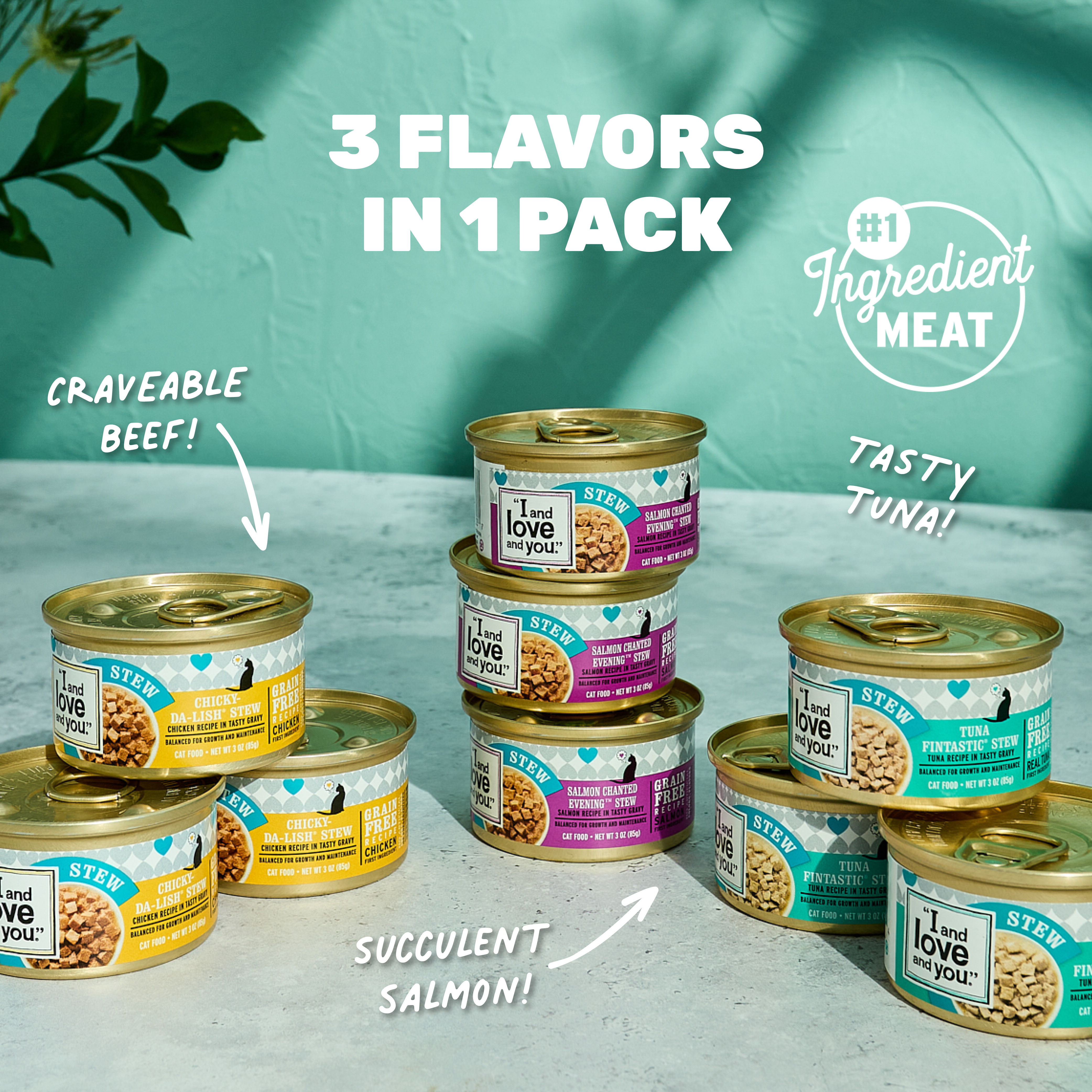 I and Love and You Wet Cat Food Variety Pack photo 2