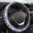 thumbnail image 3 of Lsque Cartoon Iceberg Polar Bear Ultra Soft Car Steering Wheel Cover for Women, Standard 15 inch Size for Truck Van SUV Auto, 3 of 8