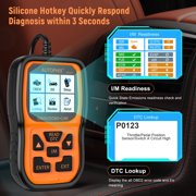 قارئ رمز فحص المحرك Autophix OM126P OBD2 مع أداة تشخيص اختبار بطارية السيارة BM310 12 فولت