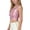 Hot Pink, variant on Girls Metallic Crop Top Gold Ruffle Sleeveless Shirt Sparkly Tween Party Outfit Summer Tops for Kids 6-12,Size 5-6T