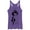 Purple Heather, variant on Women's Aladdin Jasmine Graffiti Print  Racerback Tank Top Tahiti Blue Large