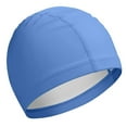 thumbnail image 2 of Gorro De Natación, Impermeable, Alta Elasticidad, Impermeable, Gorro De Baño Universal De PU, Equipo De Natación Para Adultos, 2 of 8