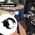 thumbnail image 4 of Milisten 1Jgo Gancho O Para Motocicleta En Aluminio Negro Resistente Y Anticorrosión, 4 of 6