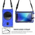 thumbnail image 3 of XYX Case for Samsung Galaxy Tab Active 2 8.0 inch SM-T395 with 360 Degree Rotating, Hand Strap, Shoulder Strap, Blue, 3 of 7