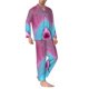 thumbnail image 2 of Balery Pink Shark Pool Fantasy Pijama para Hombre de Dos Piezas con Manga Larga, Conjunto de Dormir y Descanso Suave con Bolsillos-X-Large, 2 of 7