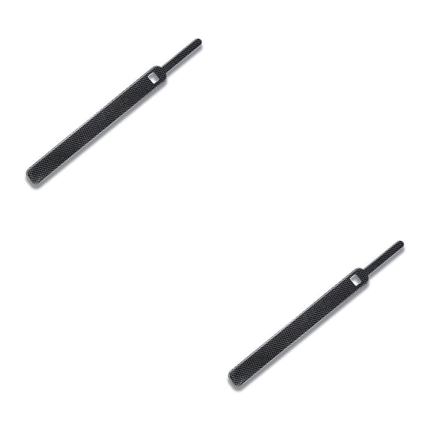 Wosthever Clips para cables Electrodomésticos Organizador de cables Soporte adhesivo para cables Cables ligeros de plástico Gestión de cables tipo 22 Ninguna 2piezas