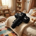 thumbnail image 4 of 8 Inch Black Pixel-Style Three-Headed Stuffed Plush Toy, Video Game Collectible Plushies - Wither, 4 of 5