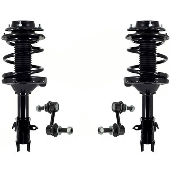 Front Complete Struts Assembly & Sway Bar Links For Subaru WRX 2015-2021