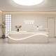 thumbnail image 2 of Lectern Office Reception Desk Beauty Counter Restaurant Check Reception Desk Information Store Bureau Meuble Luxury Furniture My Lux Decor Round, 2 of 6