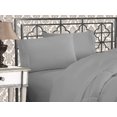 thumbnail image 1 of Microfiber Three Line Embroide Softest Piece Bed Sheet Set Wrinkle and Fade Queen, 1 of 8