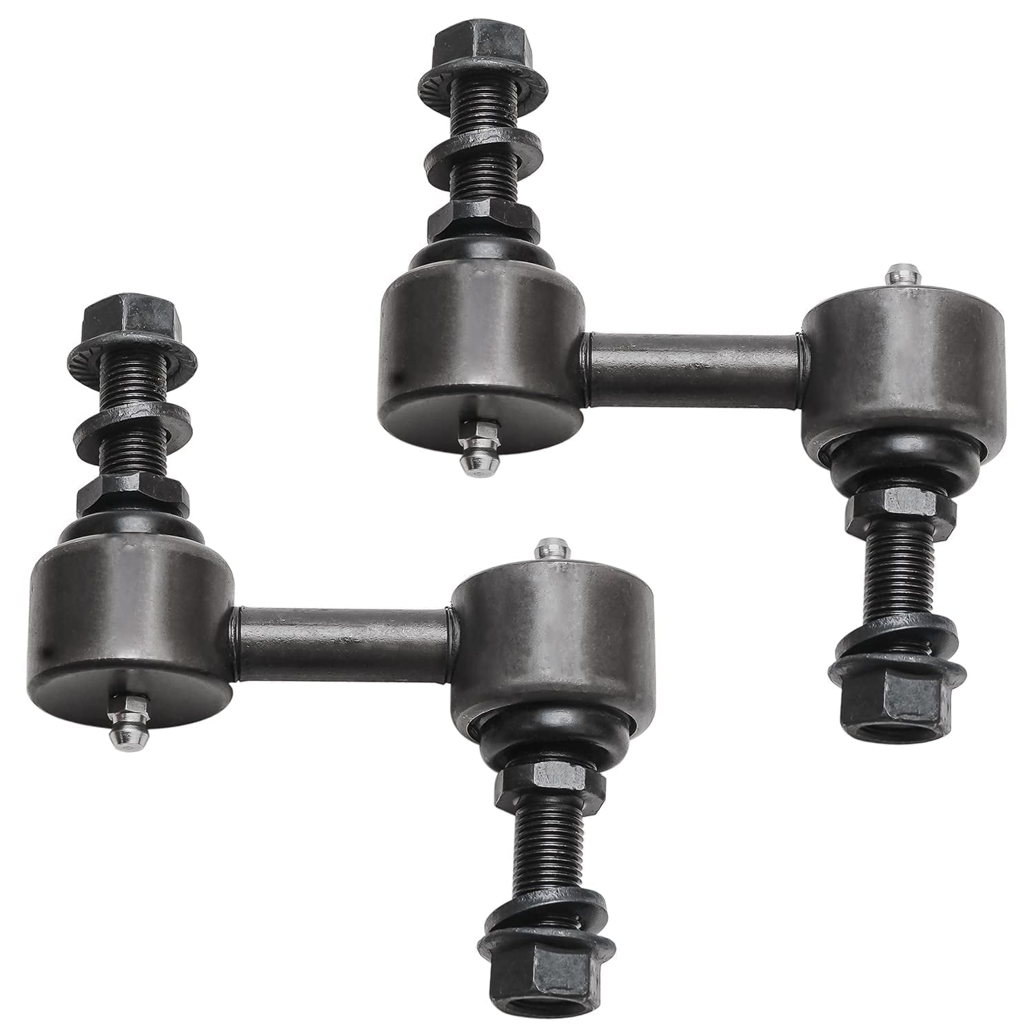 Detroit Axle - Front Lower Control Arms w/Ball Joints Sway Bar End Links Inner Outer Tie Rod Ends Replacement for 2014-2018 Subaru Forester - 8pc Set