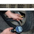 thumbnail image 4 of Muyoka Medidor de presión de neumáticos digital 200PSI Probador de presión de neumáticos Bomba de aire con manómetro Pantalla LCD Conexión rápida para vehículos de construcción Camiones grandes SUV Au Muyoka Hogar, 4 of 6