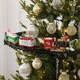 thumbnail image 3 of Christmas Train Christmas Tree Decoration Accessories Track Small Train with Music Santa Claus Train Set Children's Gift, 3 of 7