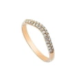 thumbnail image 7 of Round Eternity Lab Created Diamond Wedding Band 3.00 ct. t.w. 925 Sterling Silver, 14K Yellow Gold Plated, 7 of 7